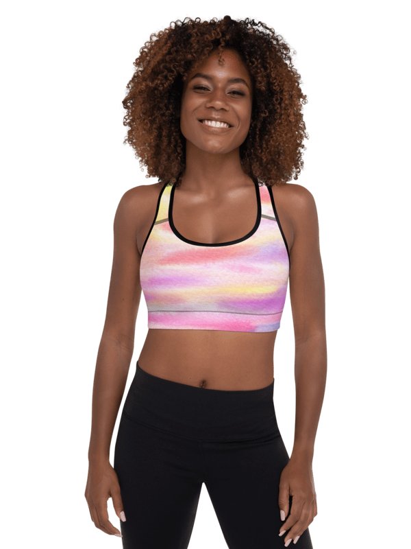 Sunset Dreams Padded Sports Bra product image (2)