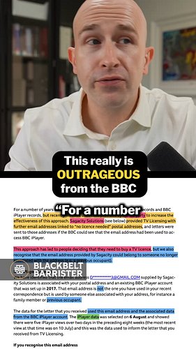 This is outrageous from the BBC! ⚖️

Barrister Daniel ShenSmith, BlackBeltBarrister, looks at the latest BBC controversy, wha...