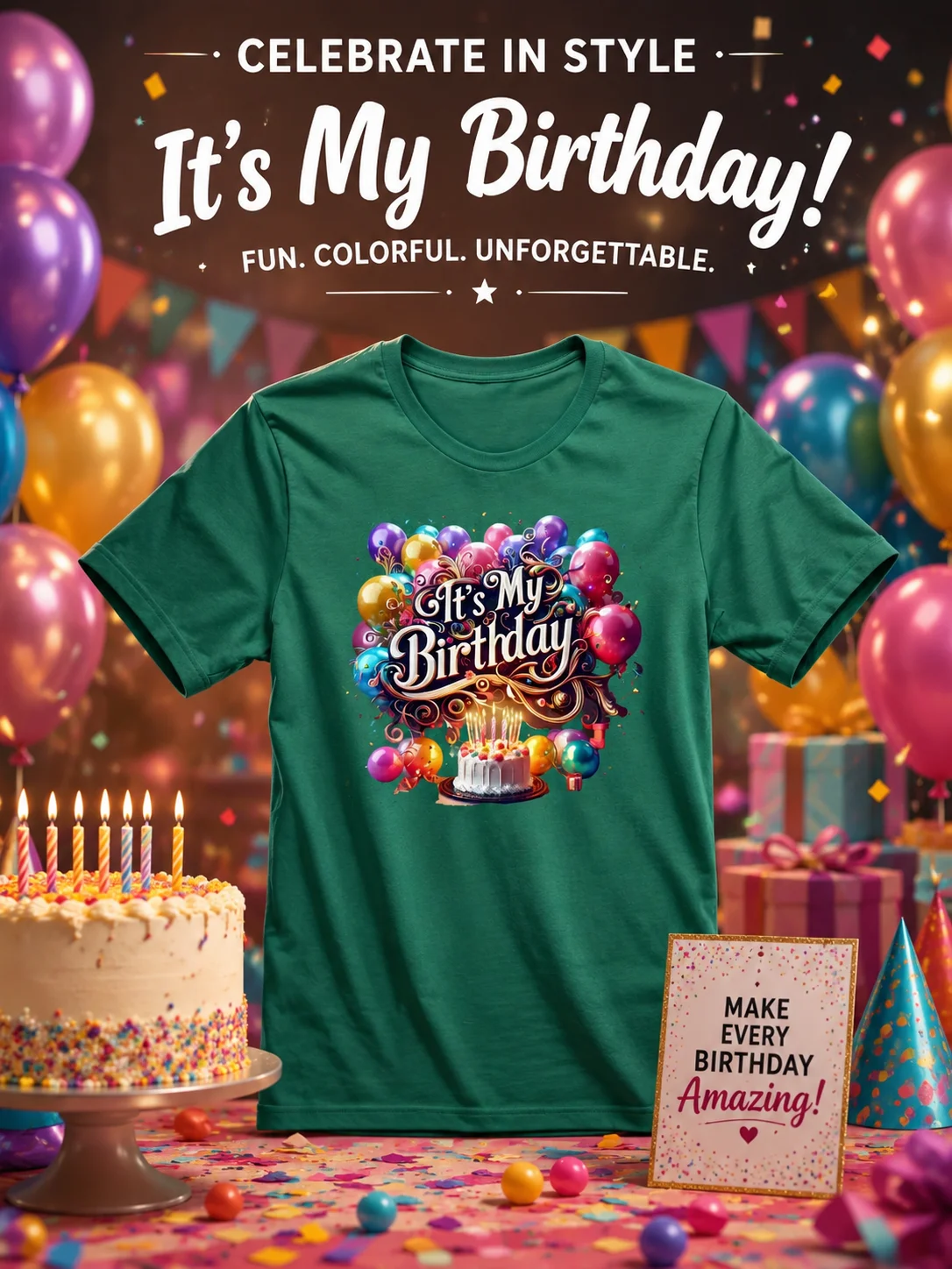 Birthday Celebration Tee product image (1)