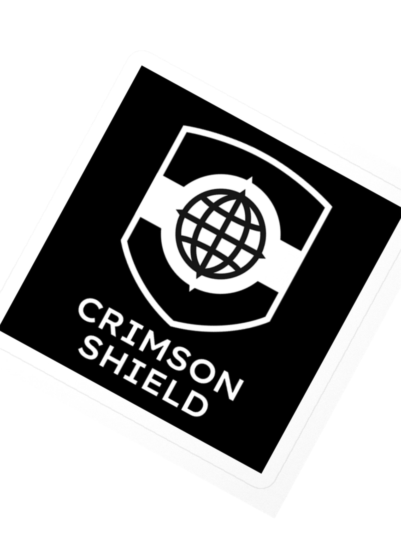 Crimson Shield International Sticker product image (2)