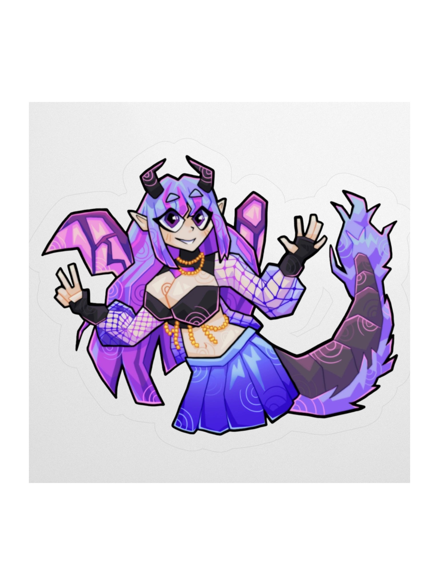 Inky Kamiko Stickers product image (1)