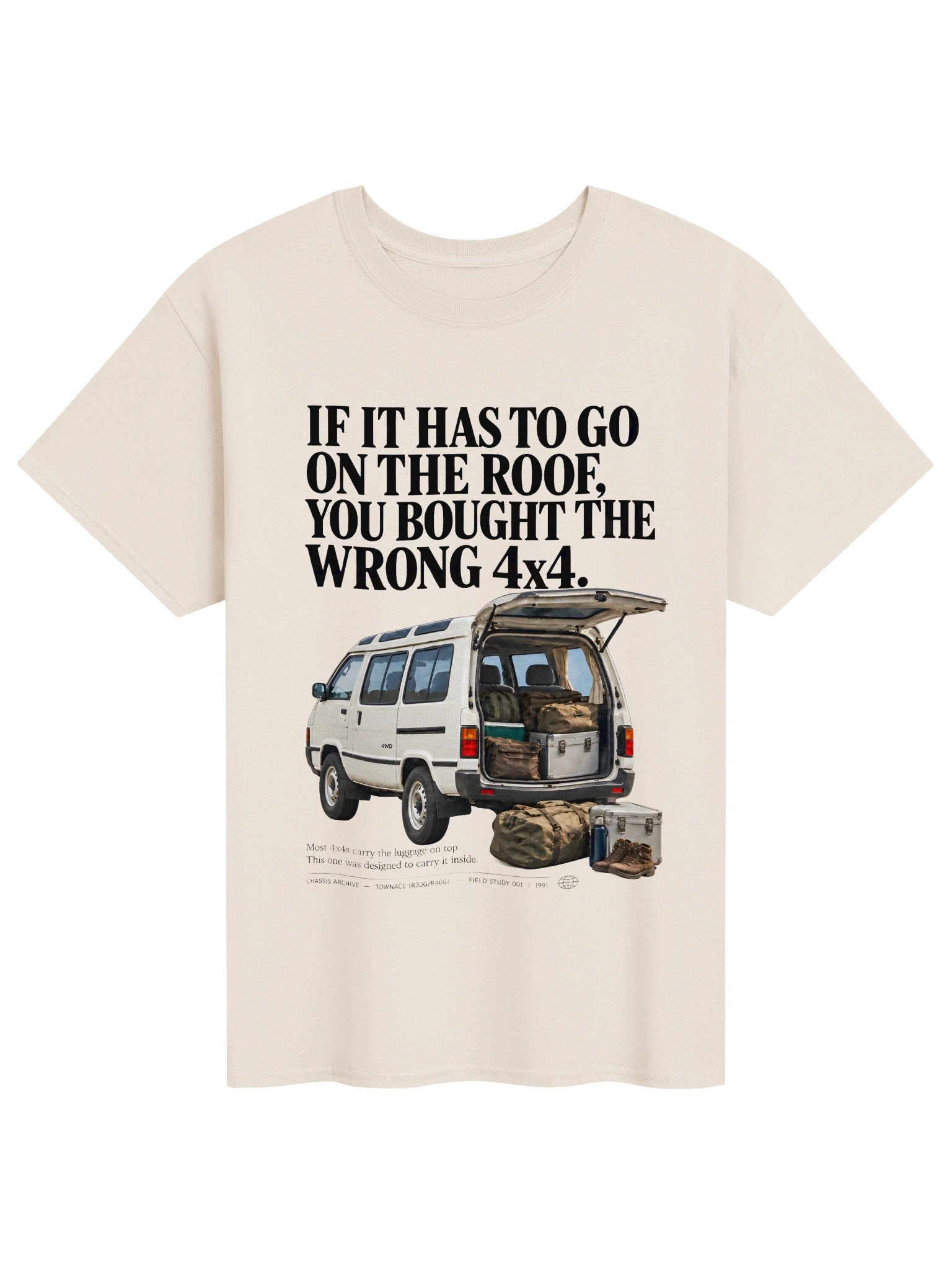 Wrong 4x4: 1991 Toyota TownAce 4WD Tee product image (4)