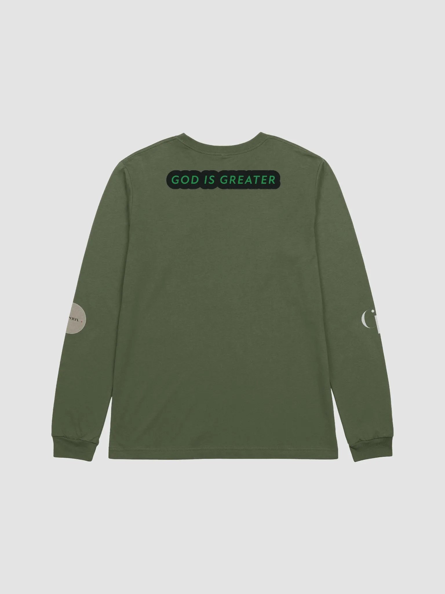 God > ALT Long Sleeve - (GREEN TEXT) product image (8)