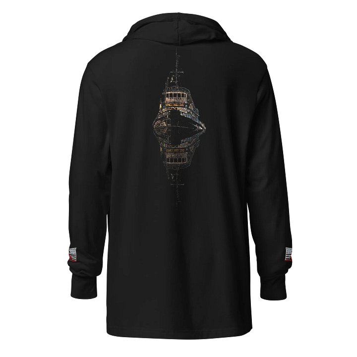 Pacific Falcon & Reflection – Maritime Heritage | Twin Anchor Apparel Engine Room Line product image (1)