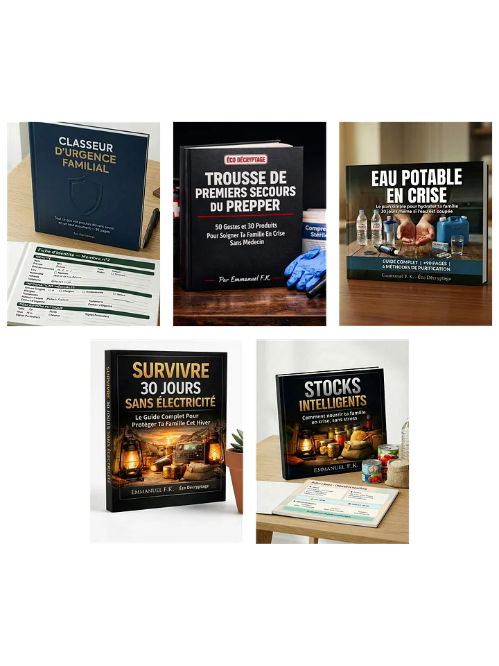 🏆 Pack Prepper Intégral — La Préparation Complète product image (1)