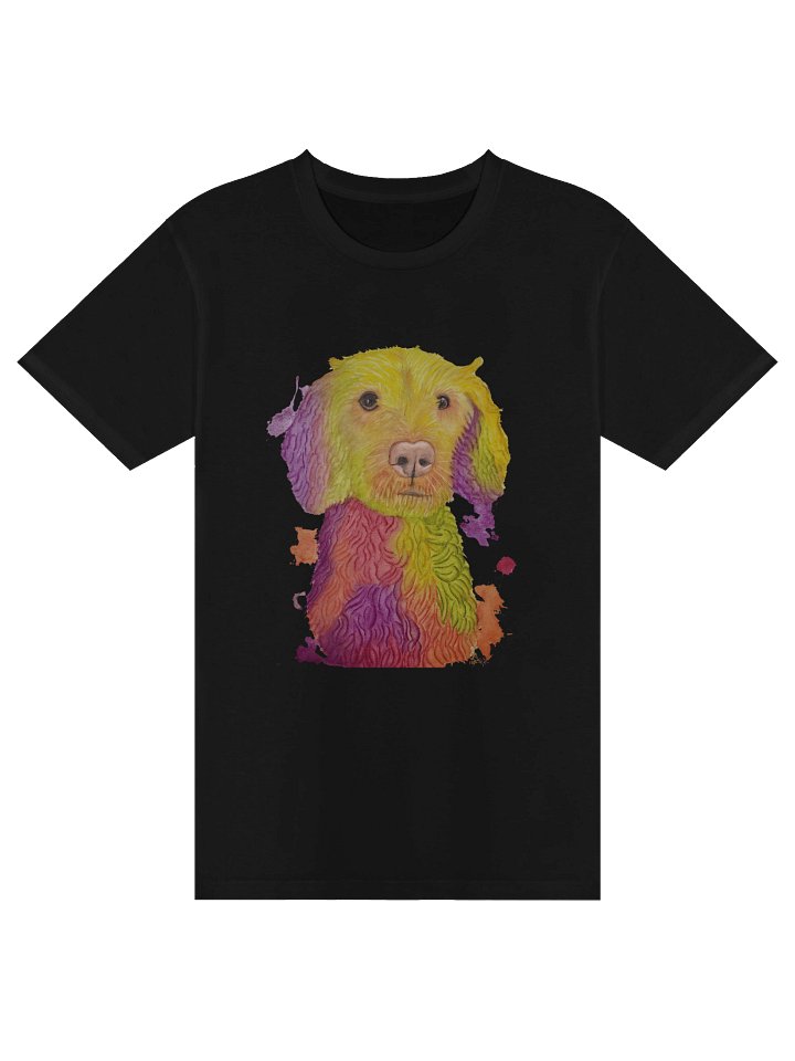 Vibrant Watercolor Jax - Unisex T-Shirt product image (1)