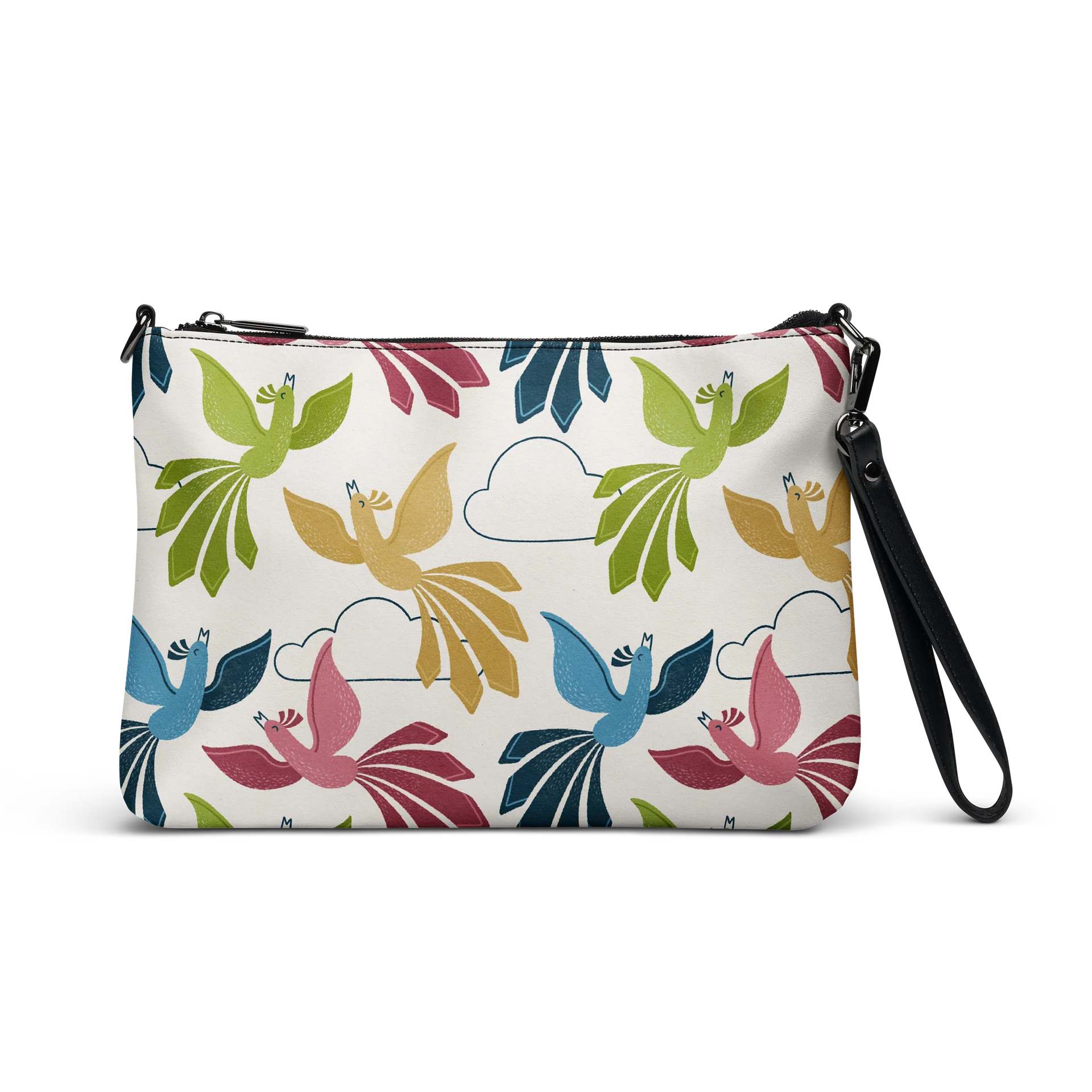 Mid-Century Modern Firebirds Crossbody Bag product image (1)
