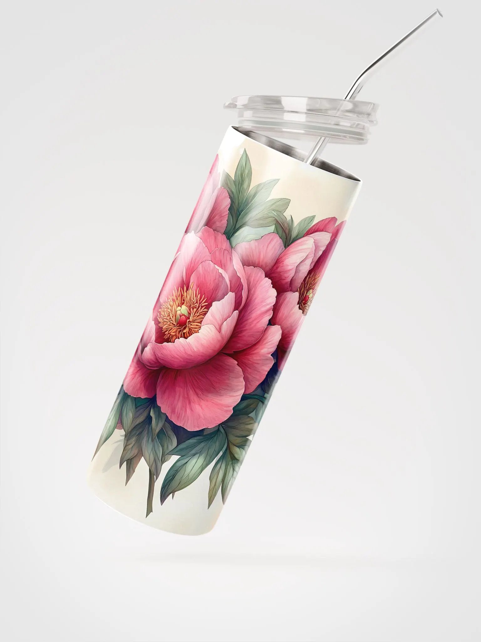 Peonie Blossom Bliss Stainless Steel Tumbler product image (3)
