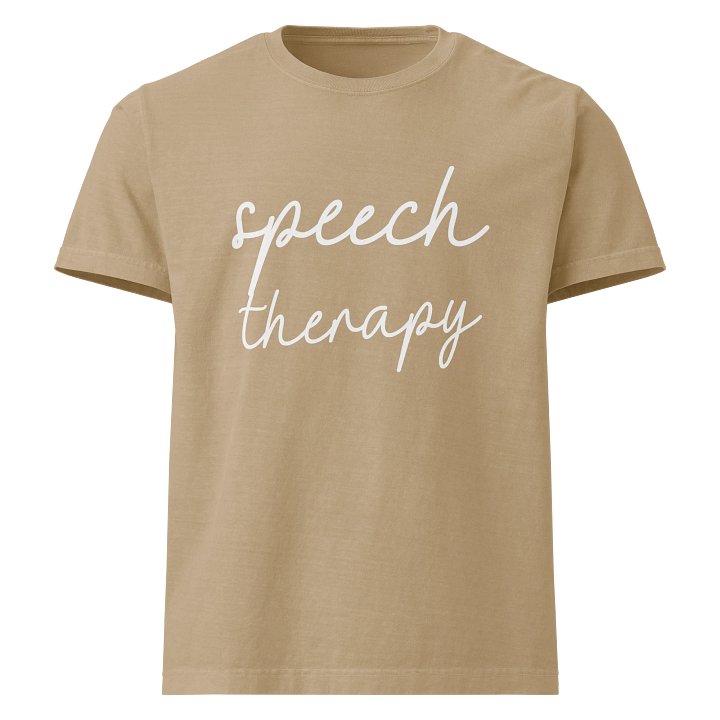 Speech Therapy Unisex Tee product image (3)