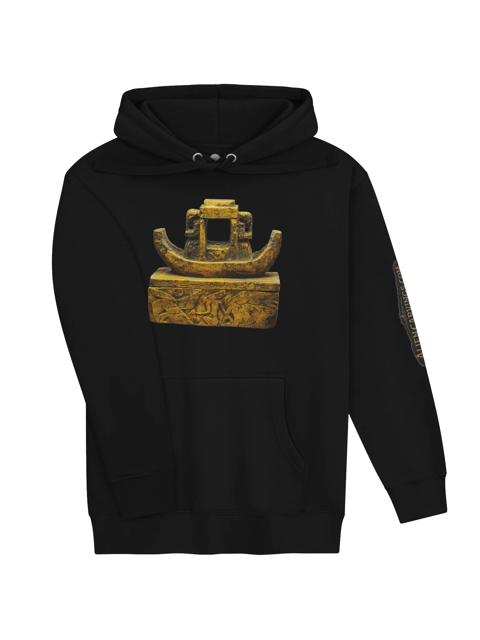 Sail Away Aliencarvings.com Black Hoodie product image (3)