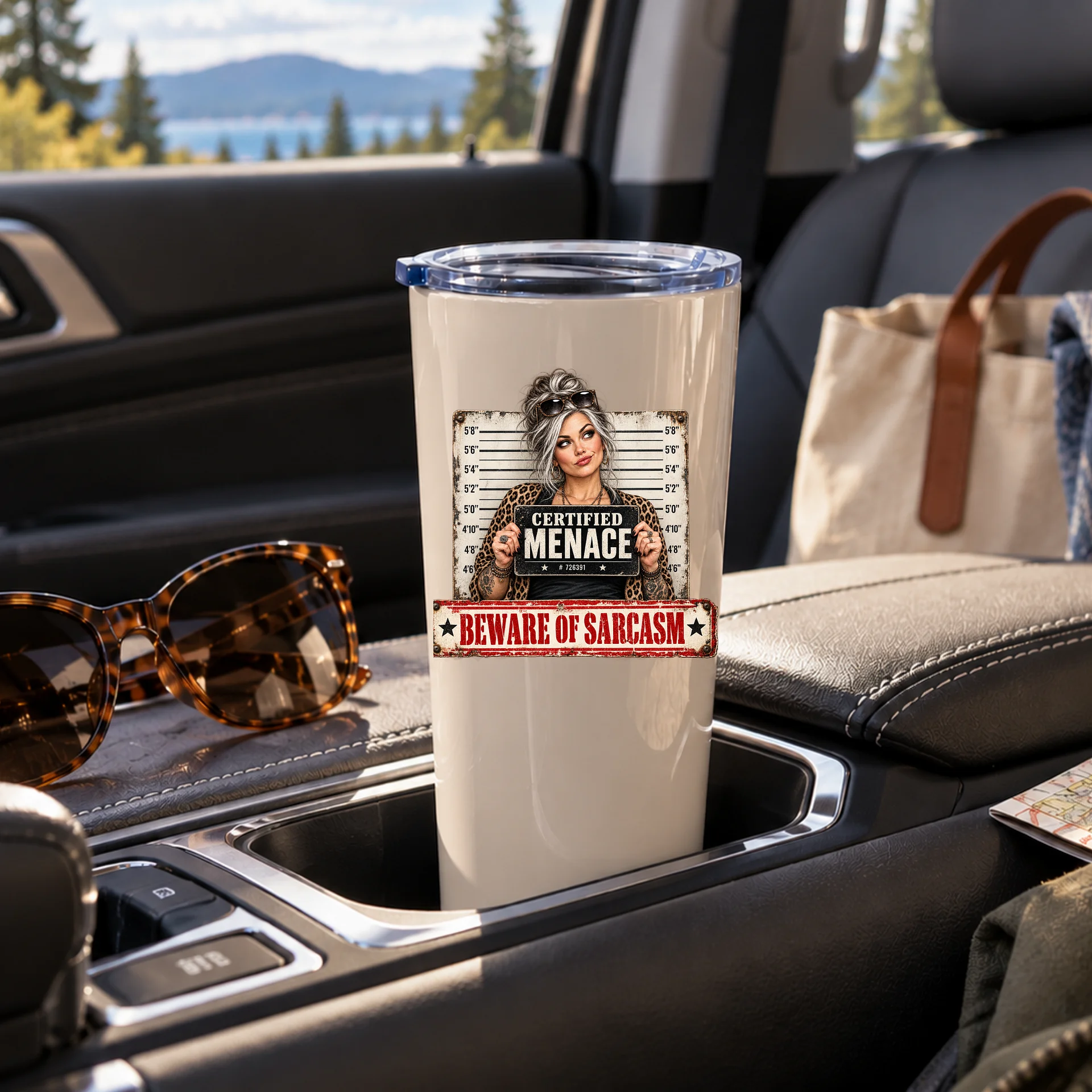 Certified Menace 20 oz Tumbler product image (1)