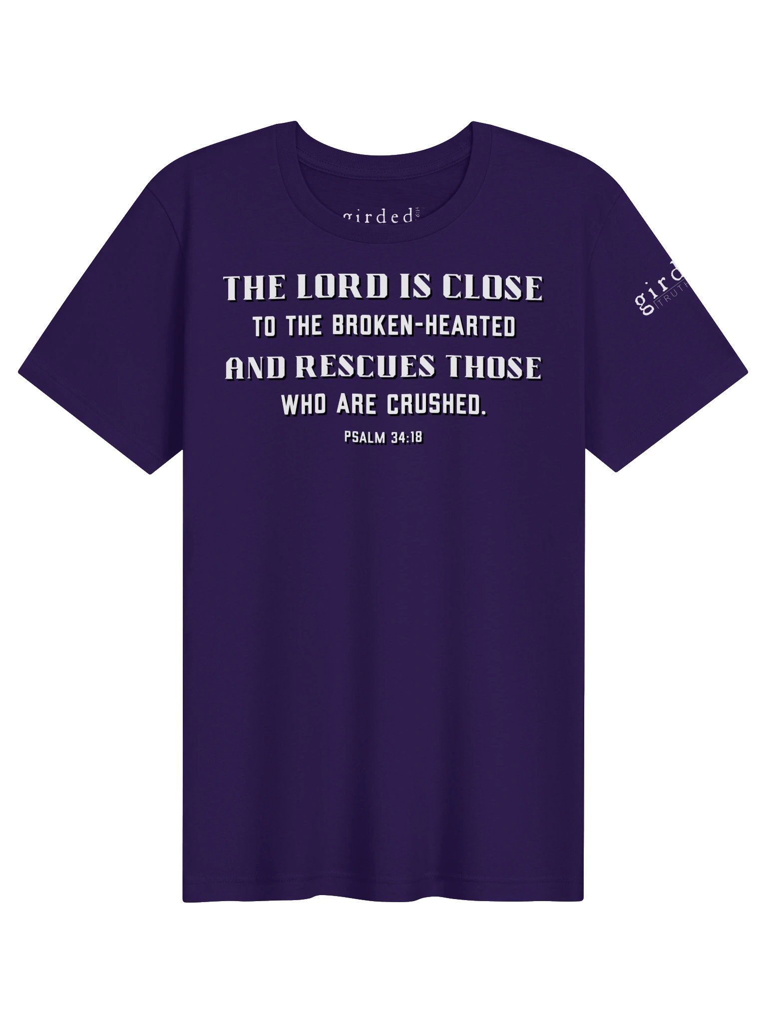 Close to the Broken Hearted Psalm 34:18 Tee product image (1)