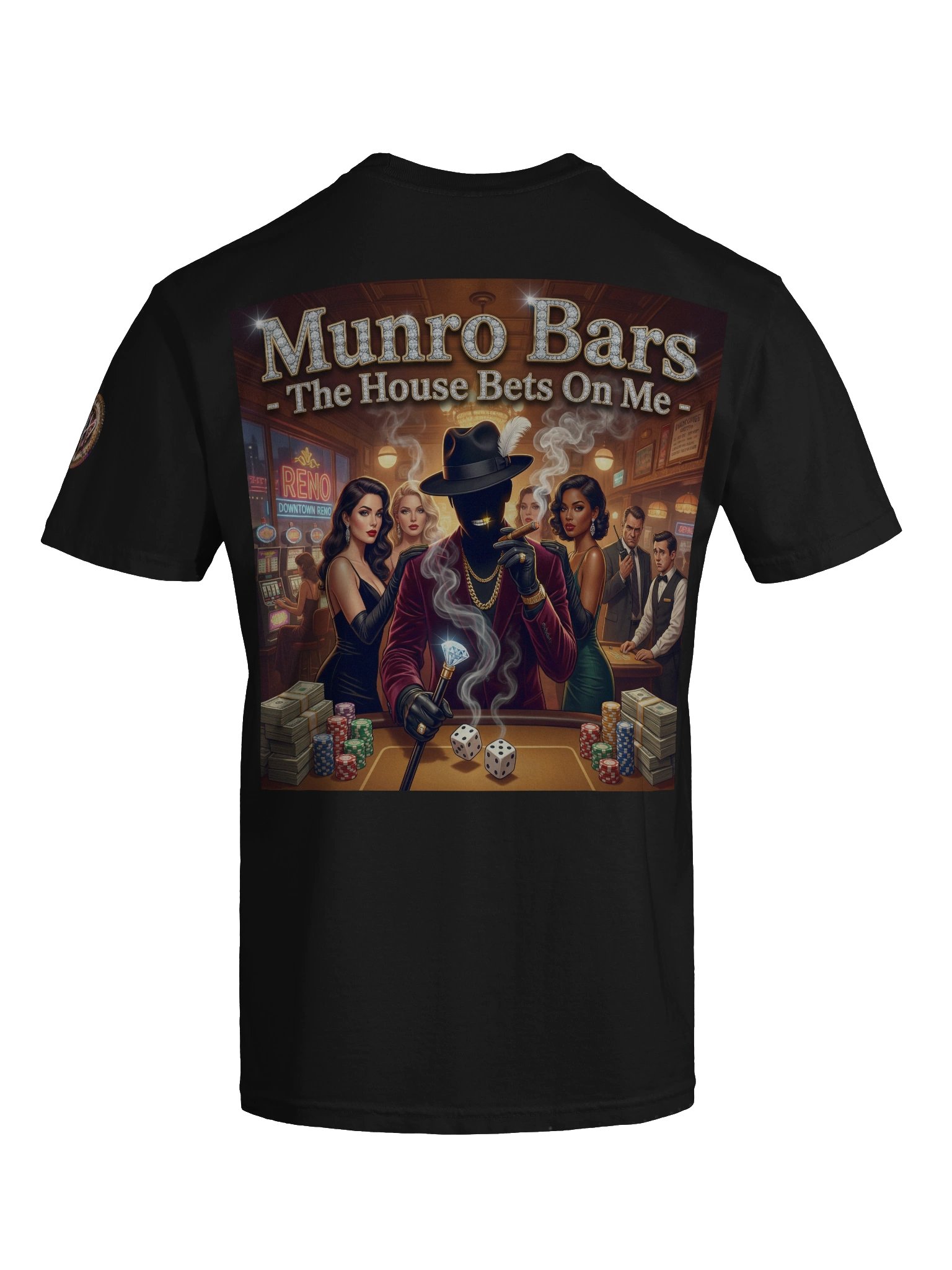 Munro Bars - The House Bets On Me Tee product image (9)