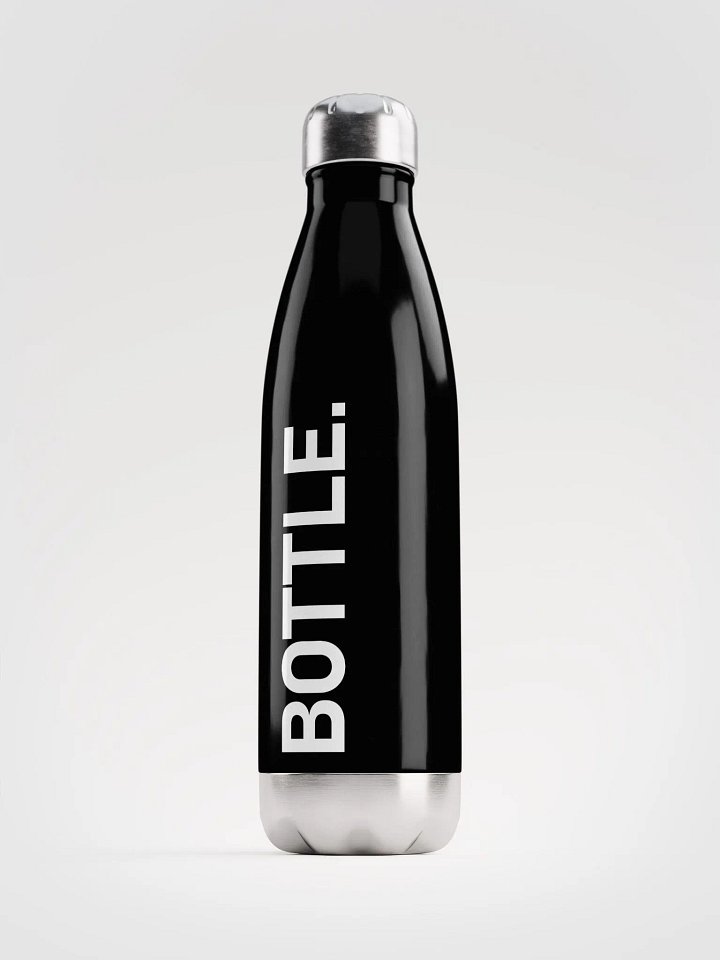 BOTTLE. (White Text) product image (1)