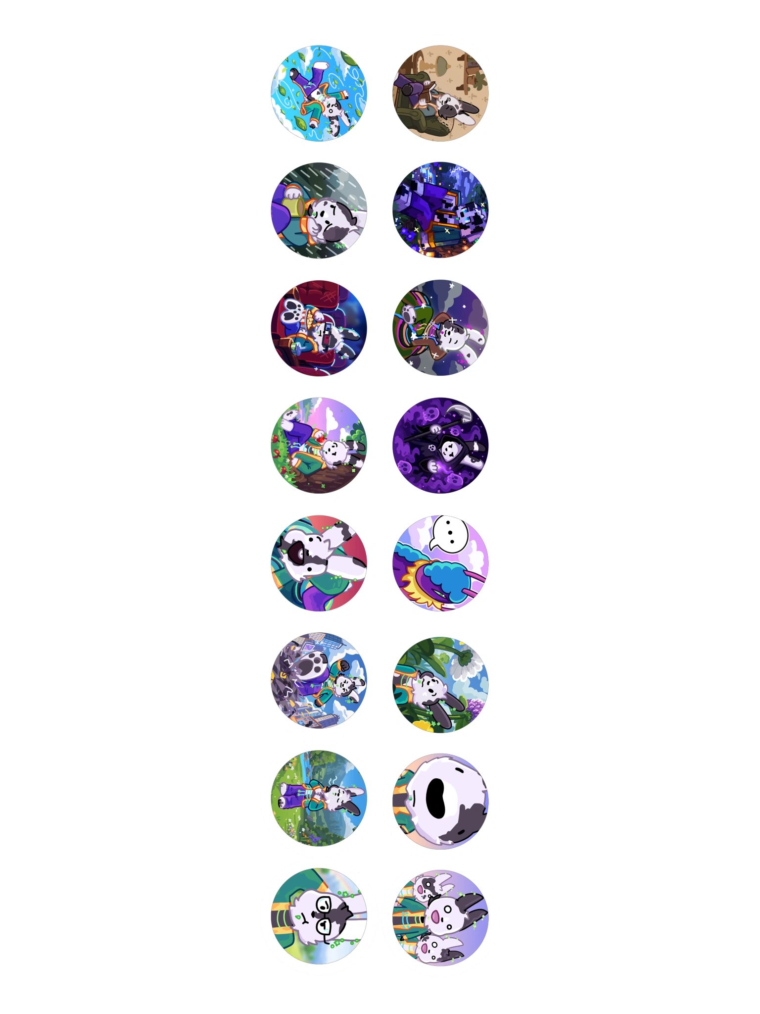 Such A Card Sticker Sheet product image (2)