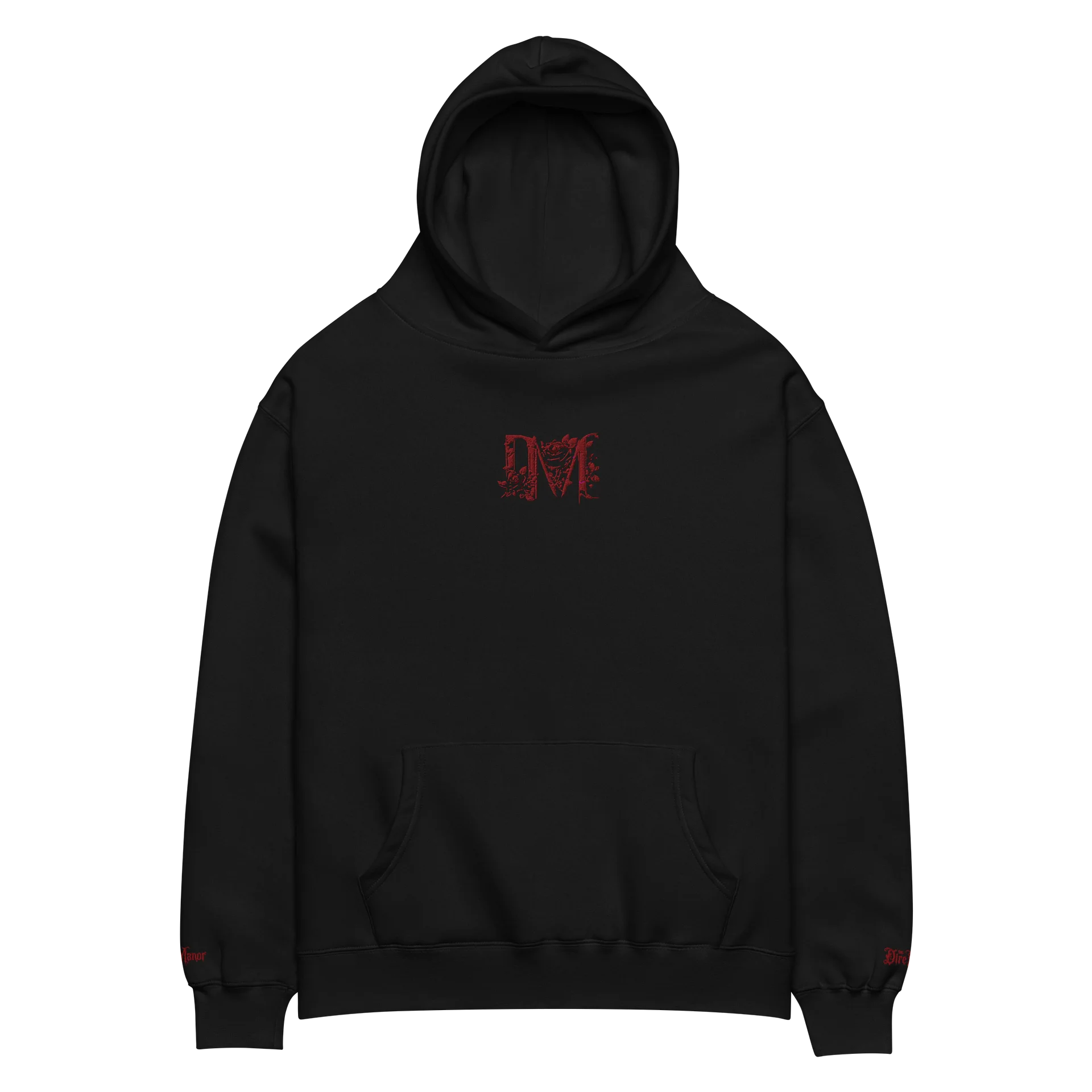 THE DIRE MANOR® — SCARLET SEAL HEAVYWEIGHT HOODIE product image (6)
