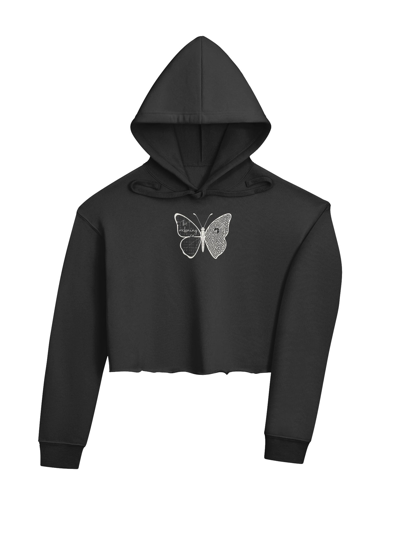 TRC Butterfly Crop Hoodie product image (7)