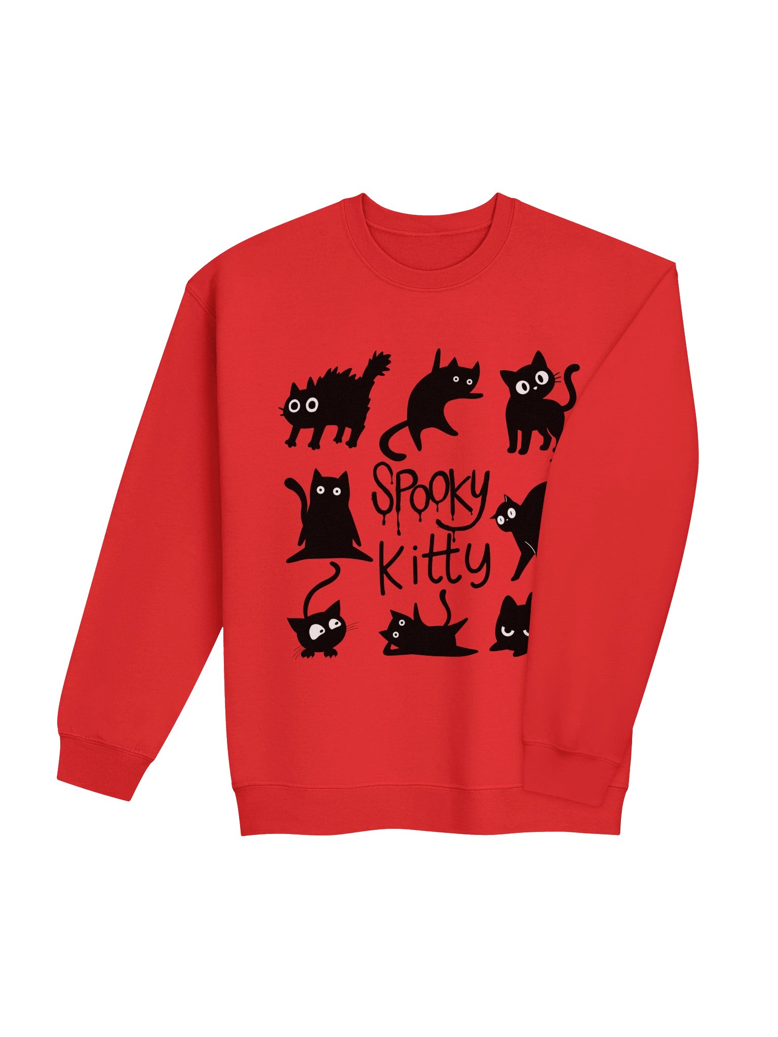 Spooky Kitty Halloween Crewneck product image (92)
