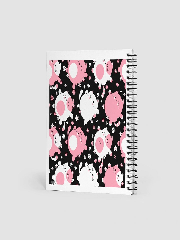 Whimsical Cat Chaos Spiral Notebook product image (2)