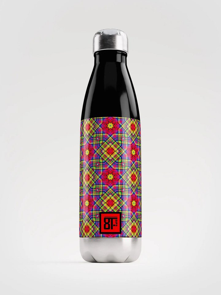 8T Sips Mosaic Stainless Steel Water Bottle product image (1)