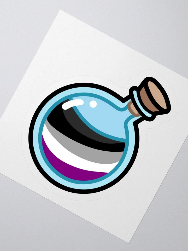 Ace Pride Potion Sticker product image (2)