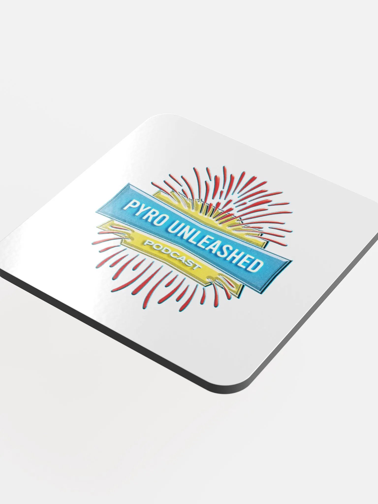 Pyro Unleashed Podcast Coasters product image (4)