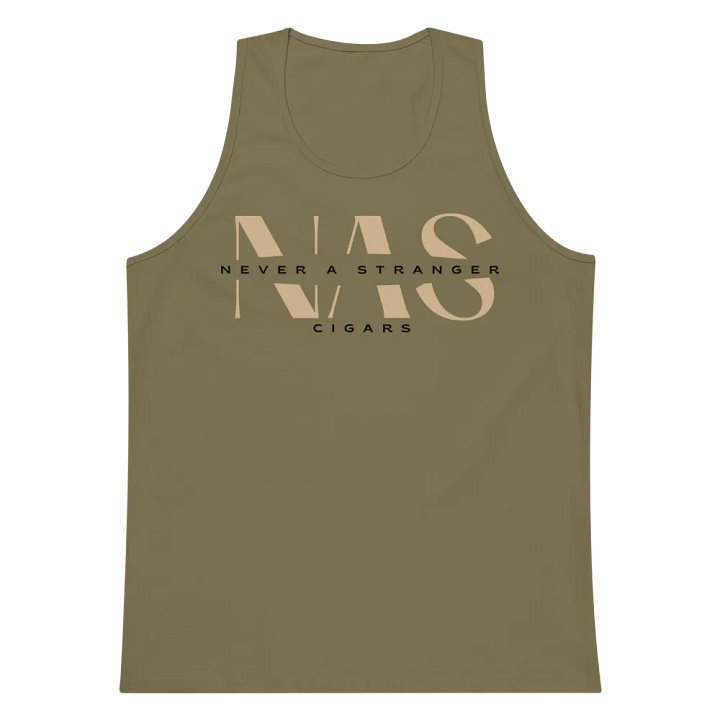 NAS Tank Top (Tan Logo) product image (5)