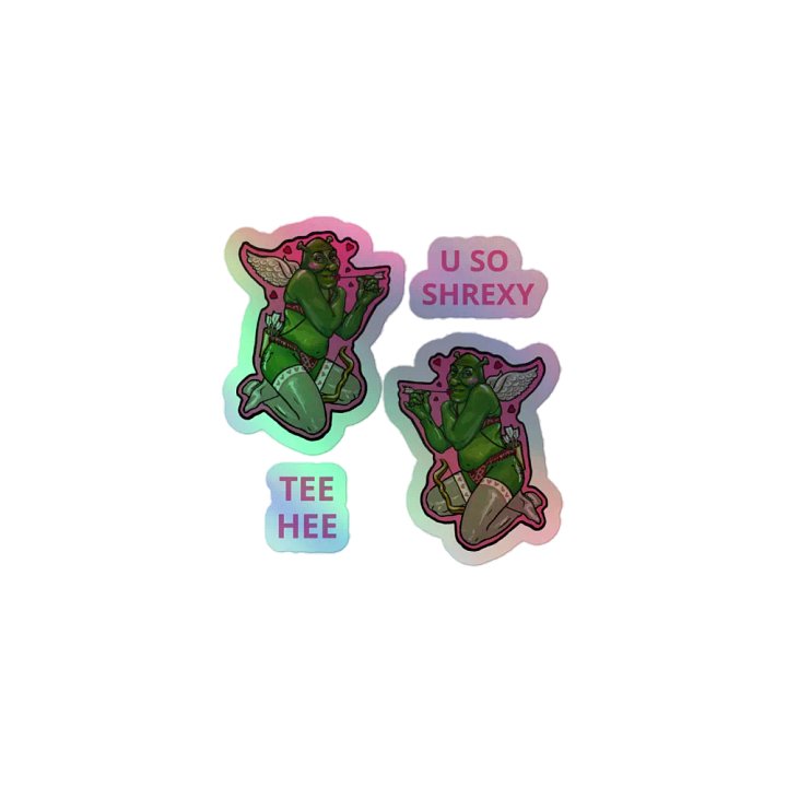 SHREXY CUPID STICKER SHEET LOL product image (1)