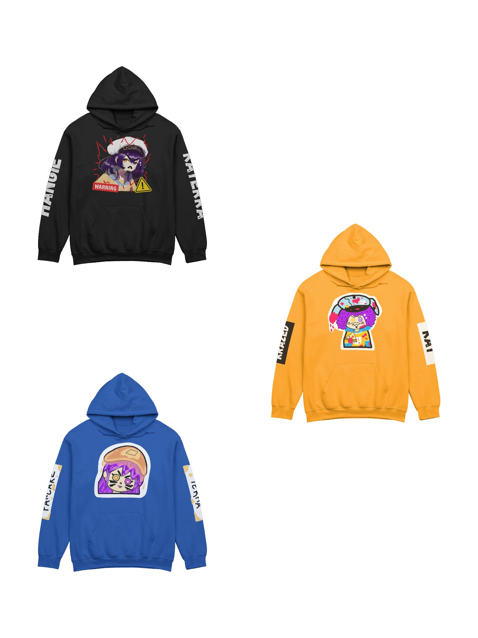 Hangie, Krazed, Pancake Hoodies product image (1)