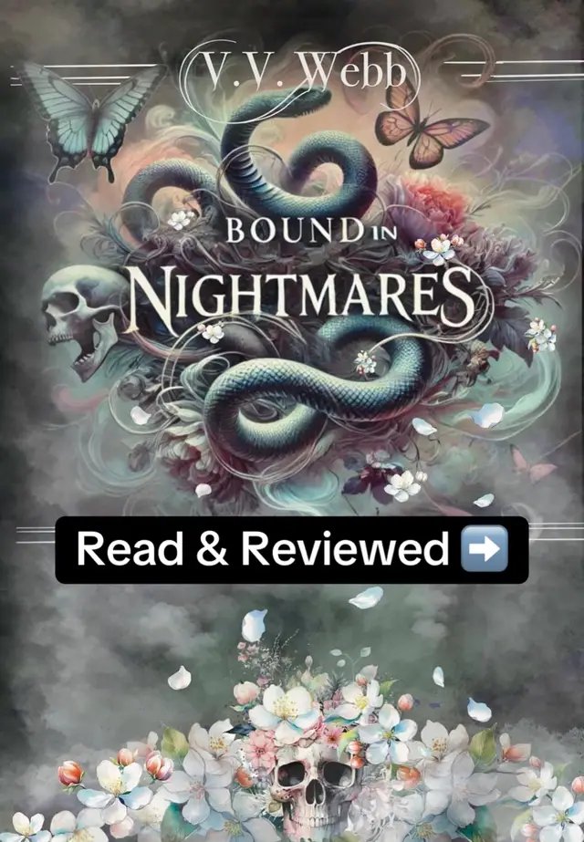 This was a great dark romance book that is thick on plot. ⭐️⭐️⭐️⭐️ If I could rate this book on plot alone it would be 5 stars. The storyline is amazing and tragic wrapped into one. Following the slow unfold of Evalyns past while dealing with a perceived and very real threat but not knowing which is more dire is amazingly structured. The slow enemies to lovers is so well broken down. The characters were highly relatable. The relationships between best friends lifelike and realistic. I love that it was set up for a sequel as it for sure is a great start to a series. I would for sure check your trigger warnings as there are a lot of graphic scenes depicted in tragedy not lust, but the lust is very spicy and although structured in a loving way very heavily enemies to lovers possessive coded! Which I personally am obsessed with but if that’s not your jam be aware of that. This book is perfect for a dark romance enthusiast! I did struggle a bit with the chapters being longer than the average dark romance but the plot was thick enough to combat that. Such a great read! Thank you VV for taking us on such a tragically beautiful evolution of a main character from meek and powerless to fury filled and full of fight. Loved it much! Recommend you take a look at this book and be sure to follow the amazing author @V.V. Webb Author  #darkromance #paranormal #books #bookreview #recommendations 