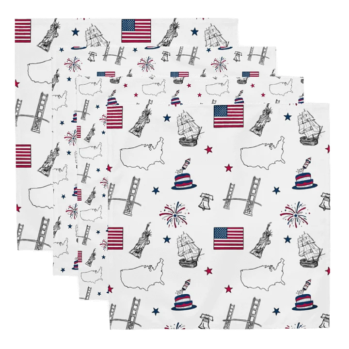 USAnniversary NAPKIN SET product image (1)