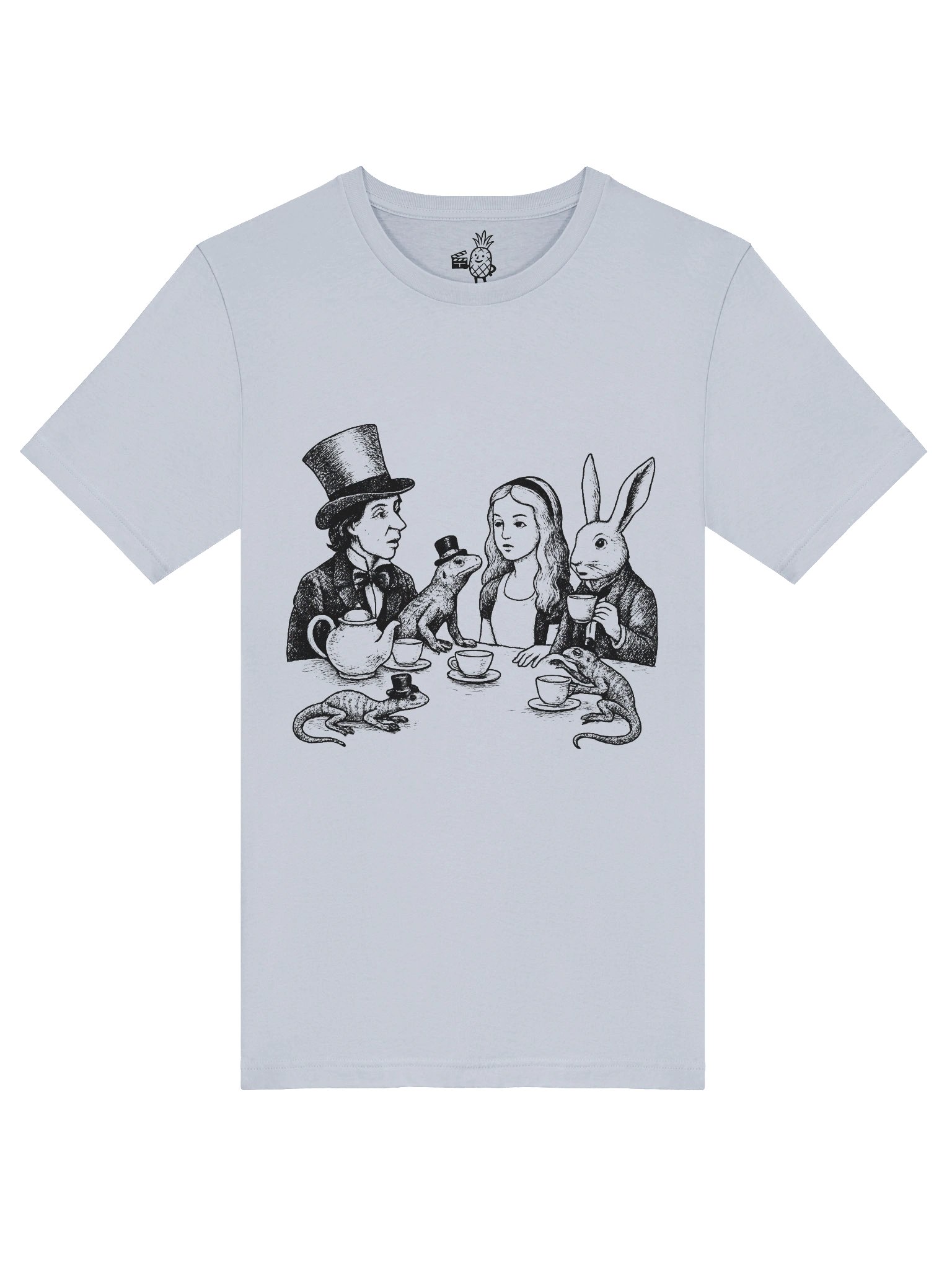 Lizards at the Mad Hatter Tea Party Alice in Wonderland T-Shirt product image (5)