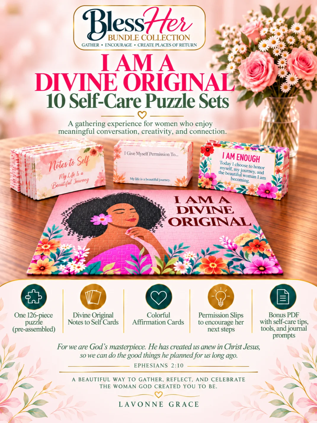 Bless Her Bundle: I Am a Divine Original Puzzle Set product image (1)