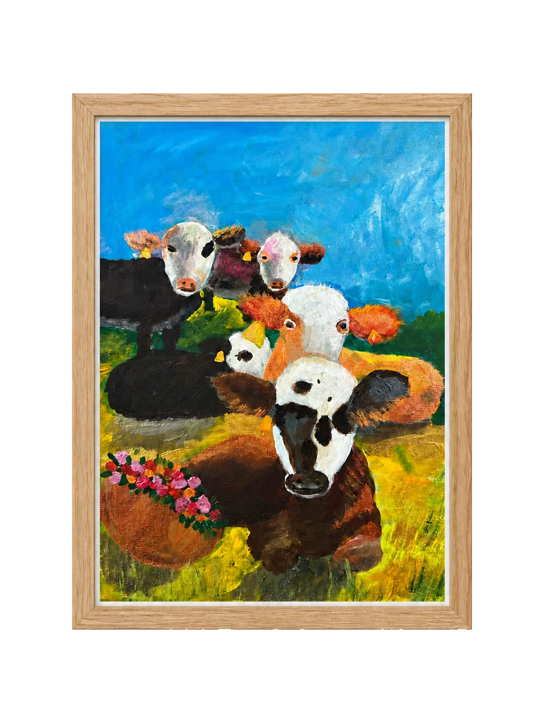 Curious Cows – Art Print product image (1)