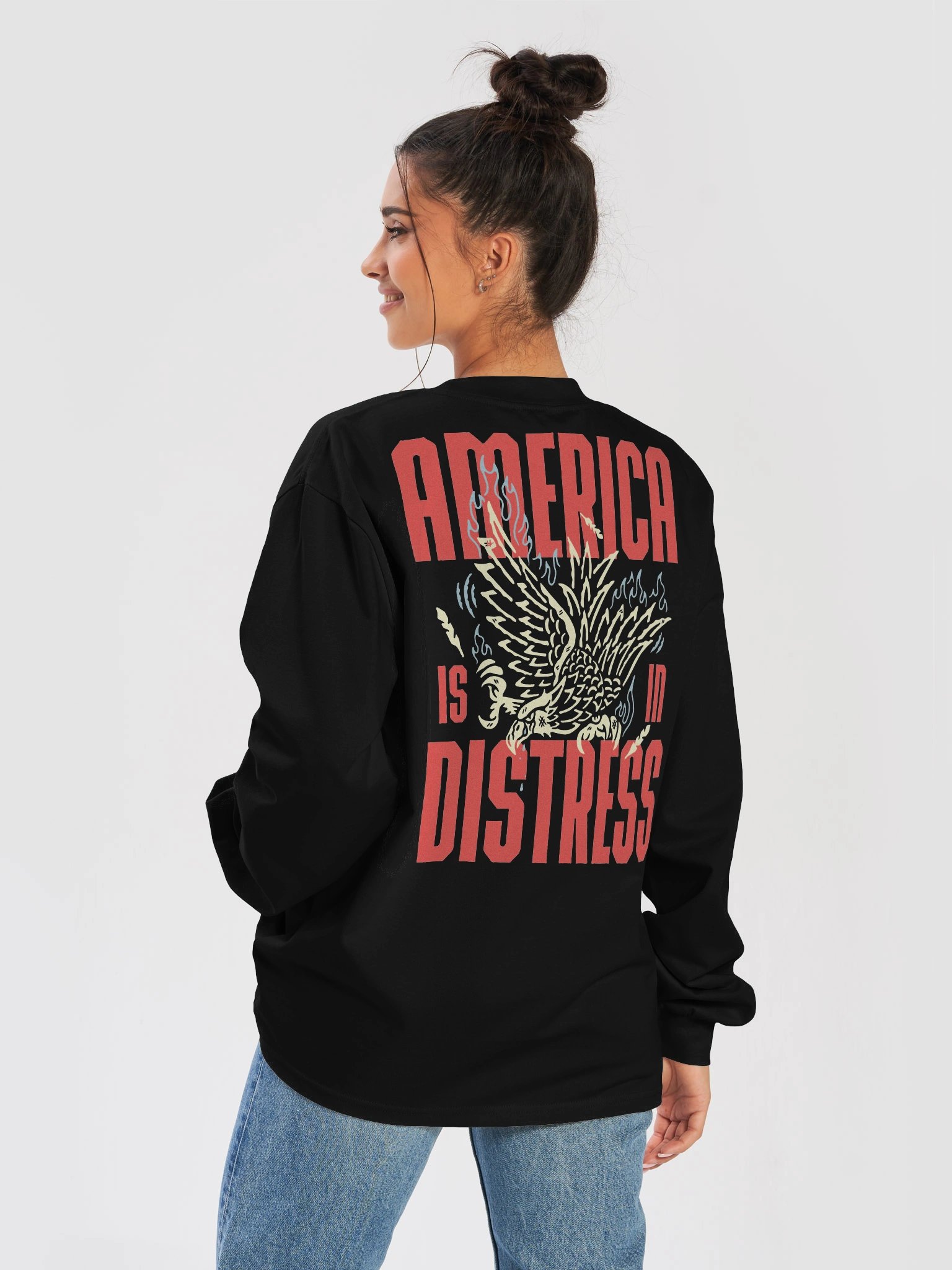 America Is In Distress - BB x ASC Long Sleeve Tee product image (1)