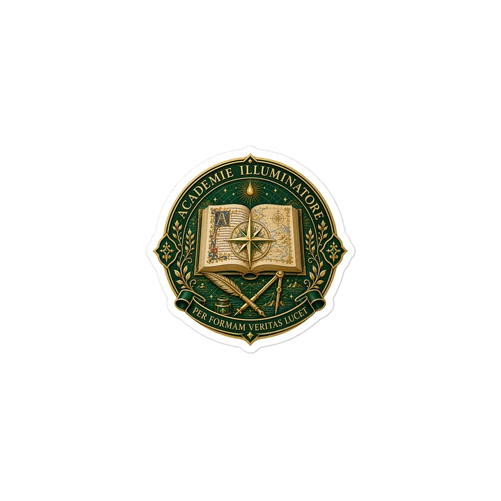 Academie Illuminatore Die-Cut Sticker product image (2)
