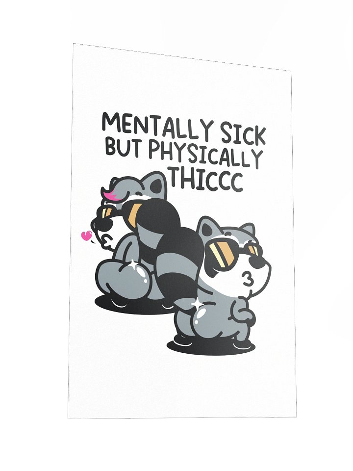 Physically Thiccc Poster product image (2)