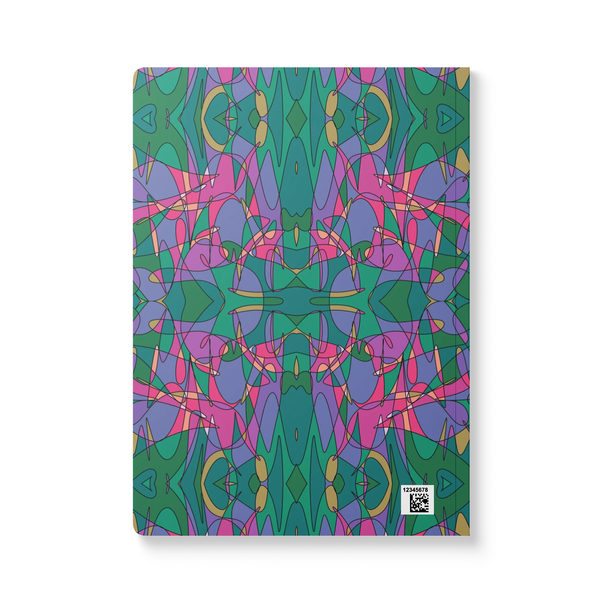 Ovals Entwined Pattern Softcover Journal product image (3)