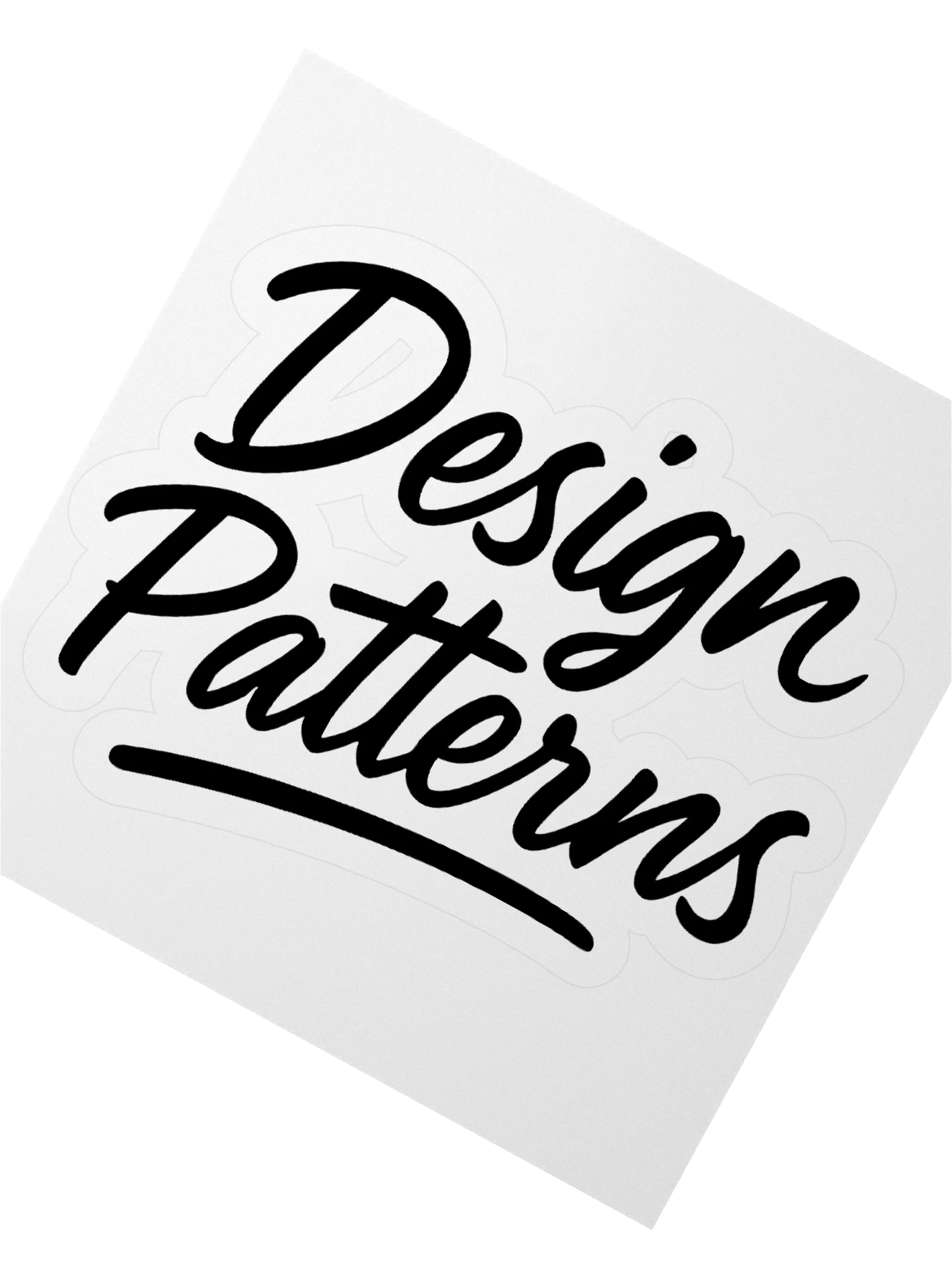 The Design Patterns Sticker product image (2)