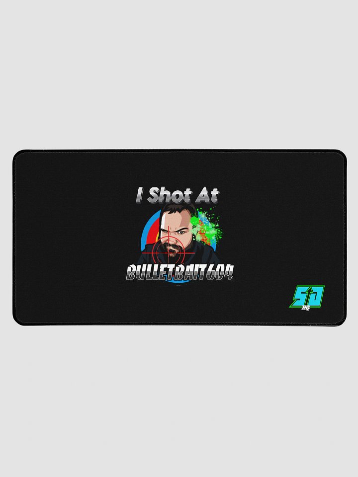 "I Shot At Bullet" Desk MAt product image (1)