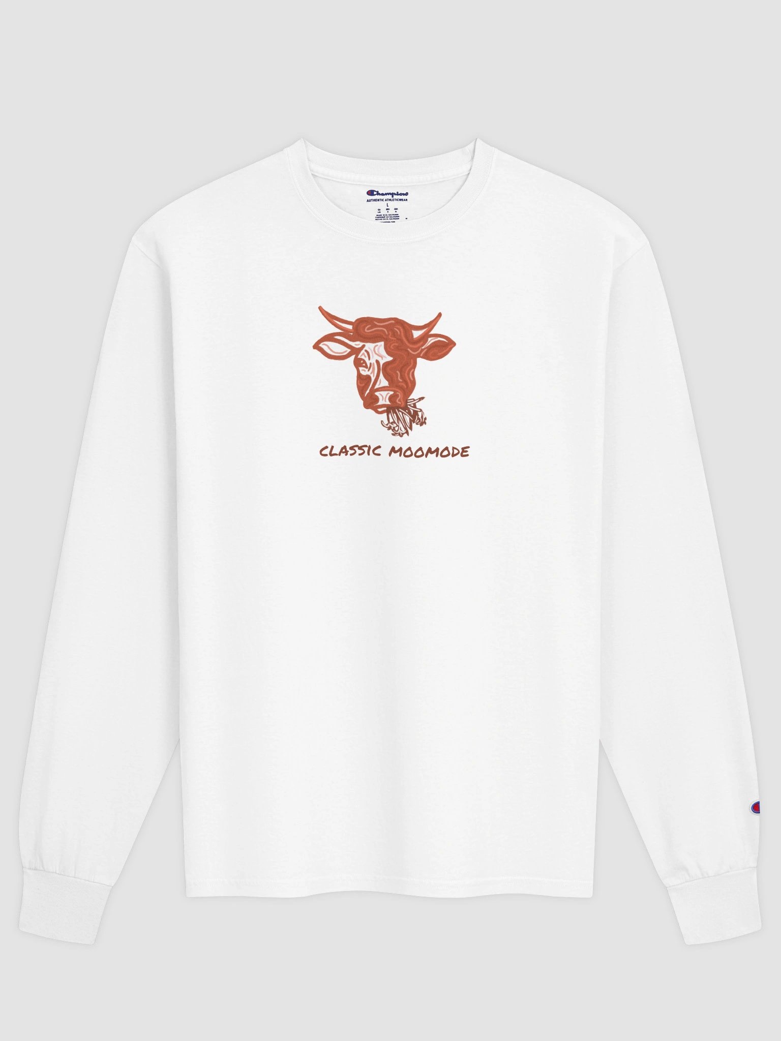 Classic MooMode - Long Sleeve Shirt (Champion) product image (1)