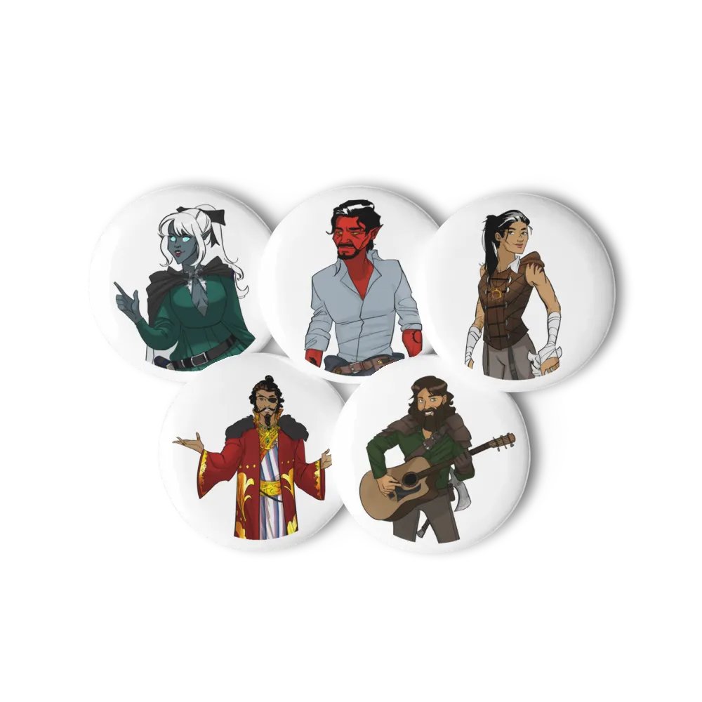 Campaign 1 Character Pins product image (11)