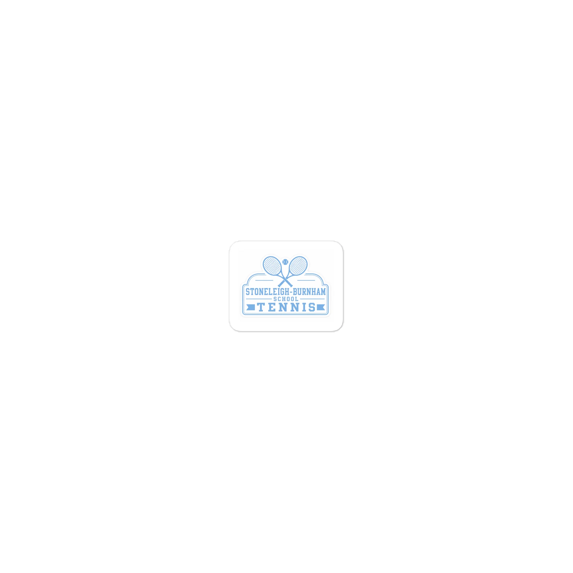 Stoneleigh-Burnham Tennis Crest Sticker product image (1)
