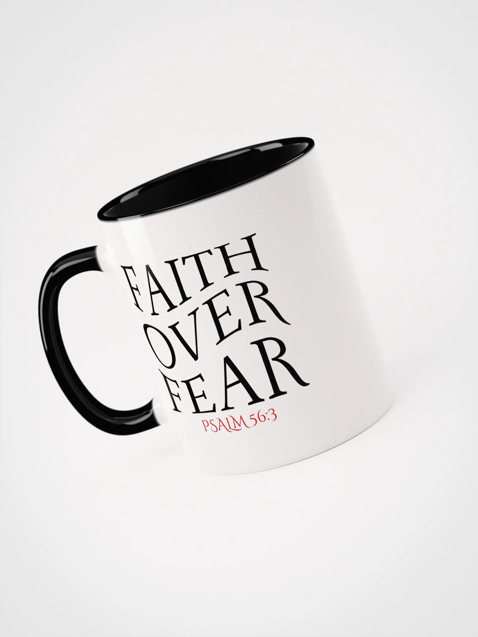 Faith Over Fear Ceramic Mug product image (4)