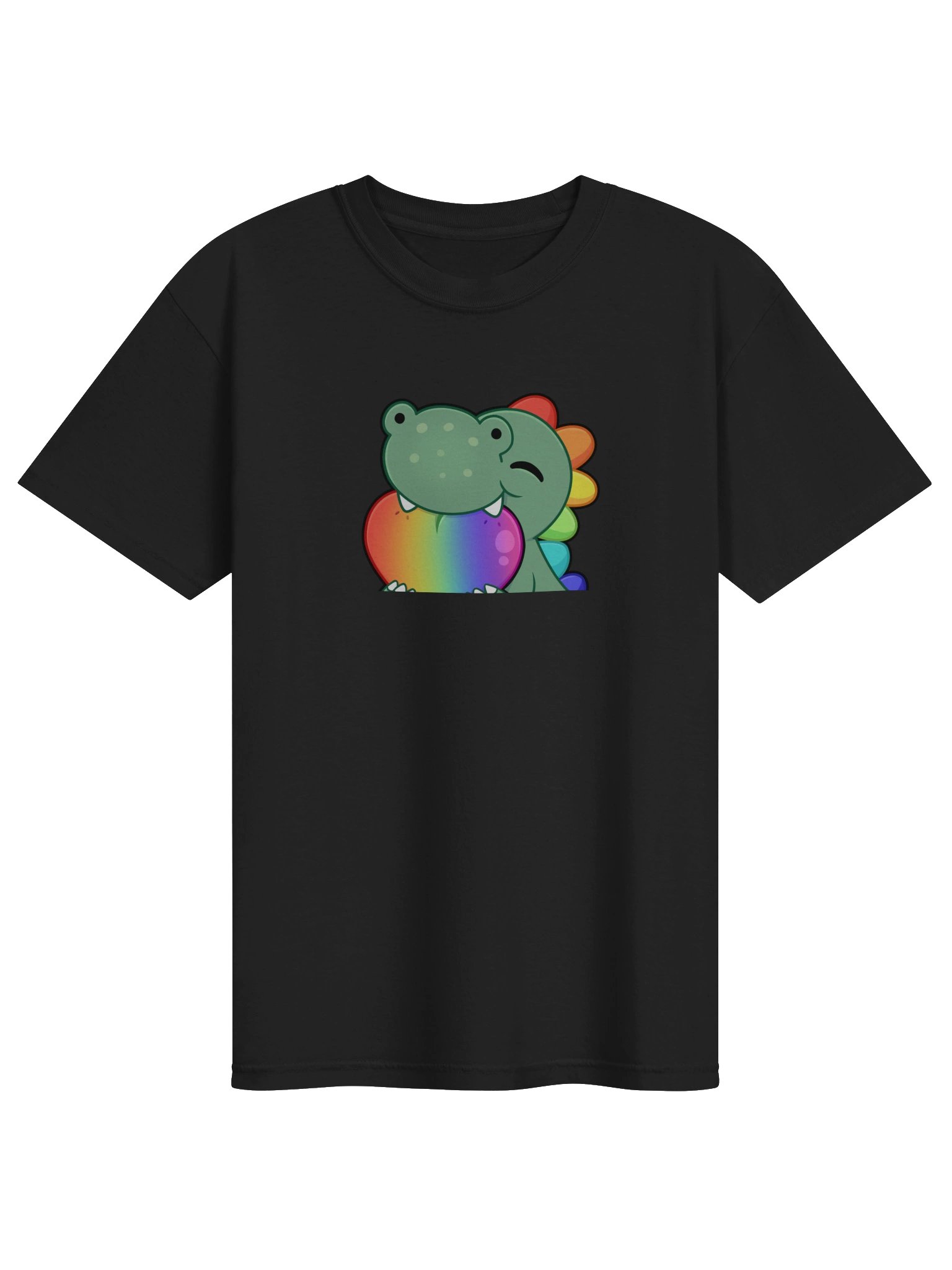 Rainbow Zilla Remastered Heart Tee product image (1)