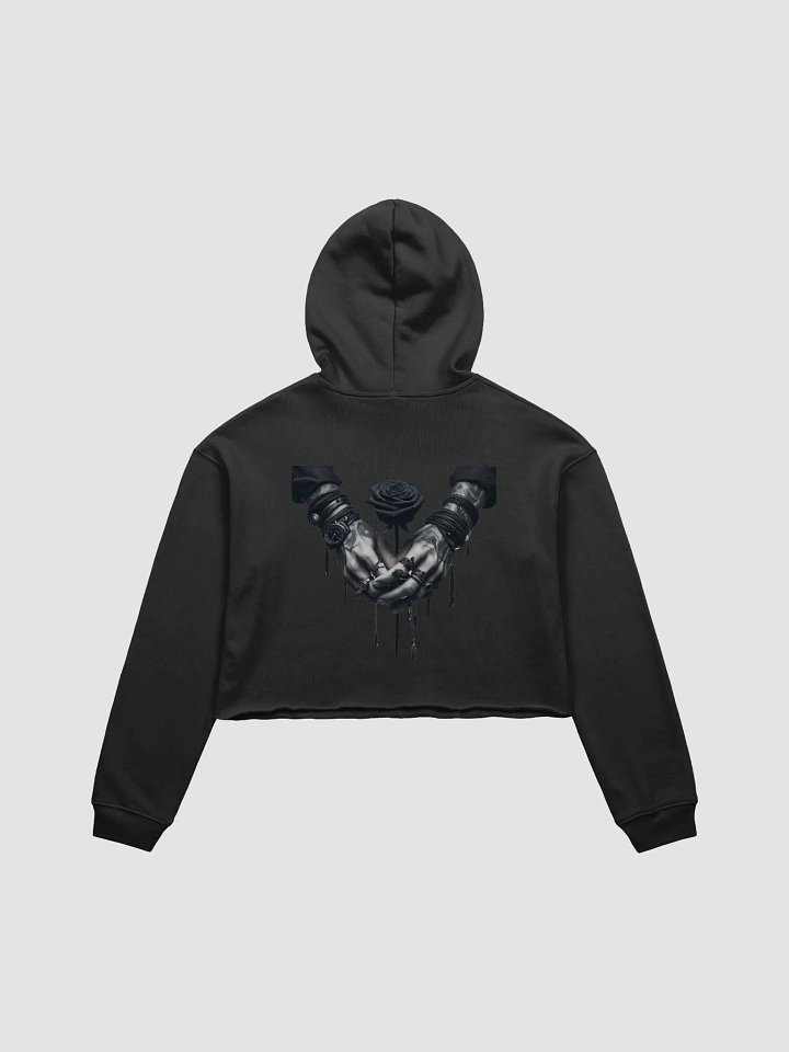 Booktok Girlie Fleece Crop Hoodie product image (9)