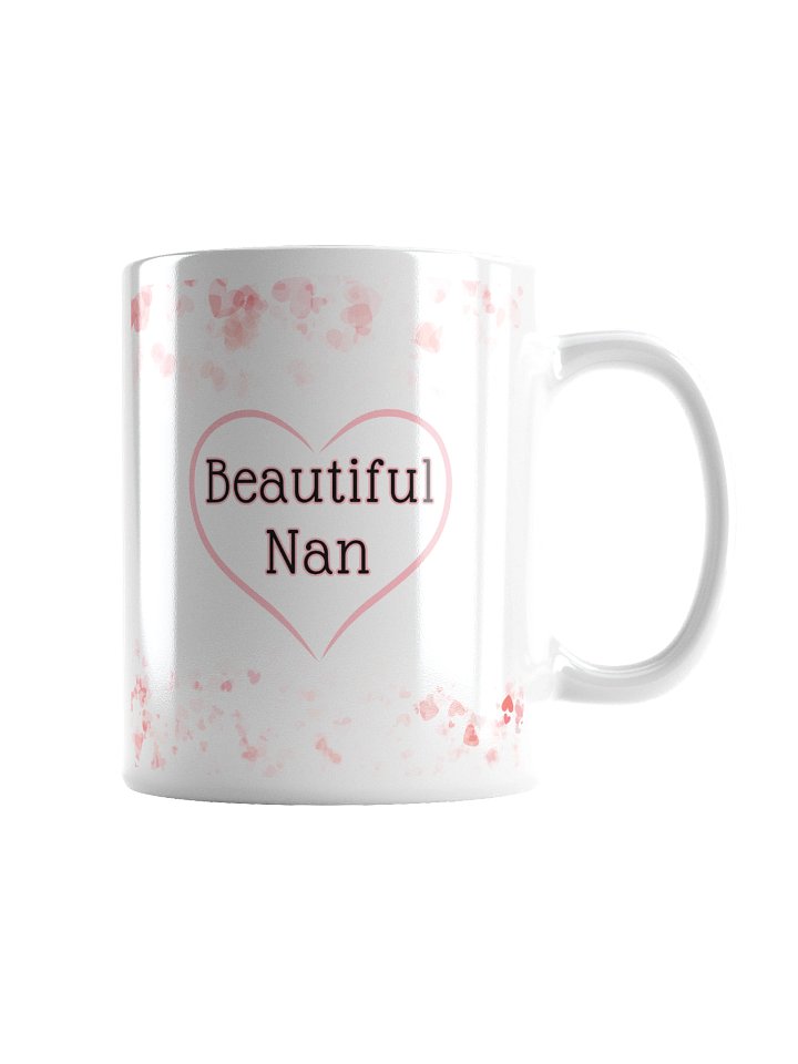 Beautiful Nan Heart Mug product image (6)