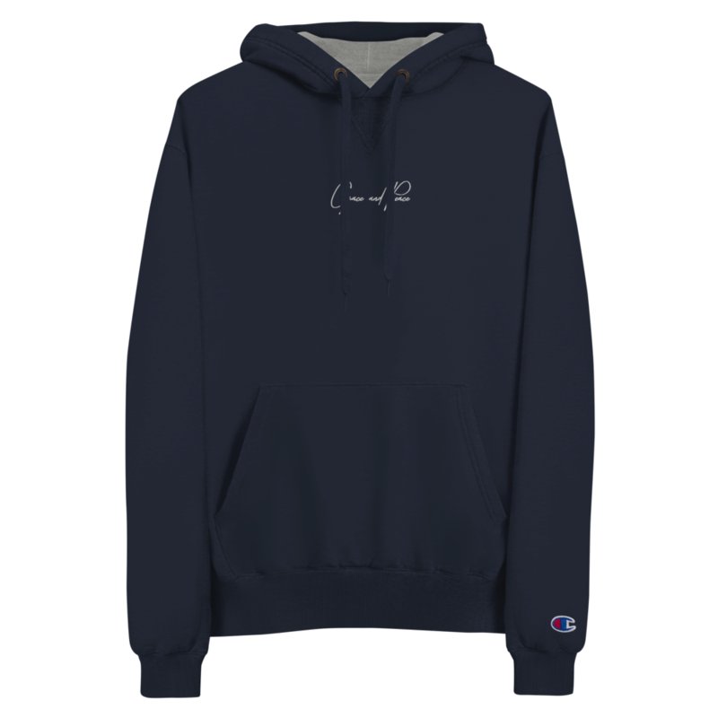 Grace and Peace Hoodie (Navy) product image (2)