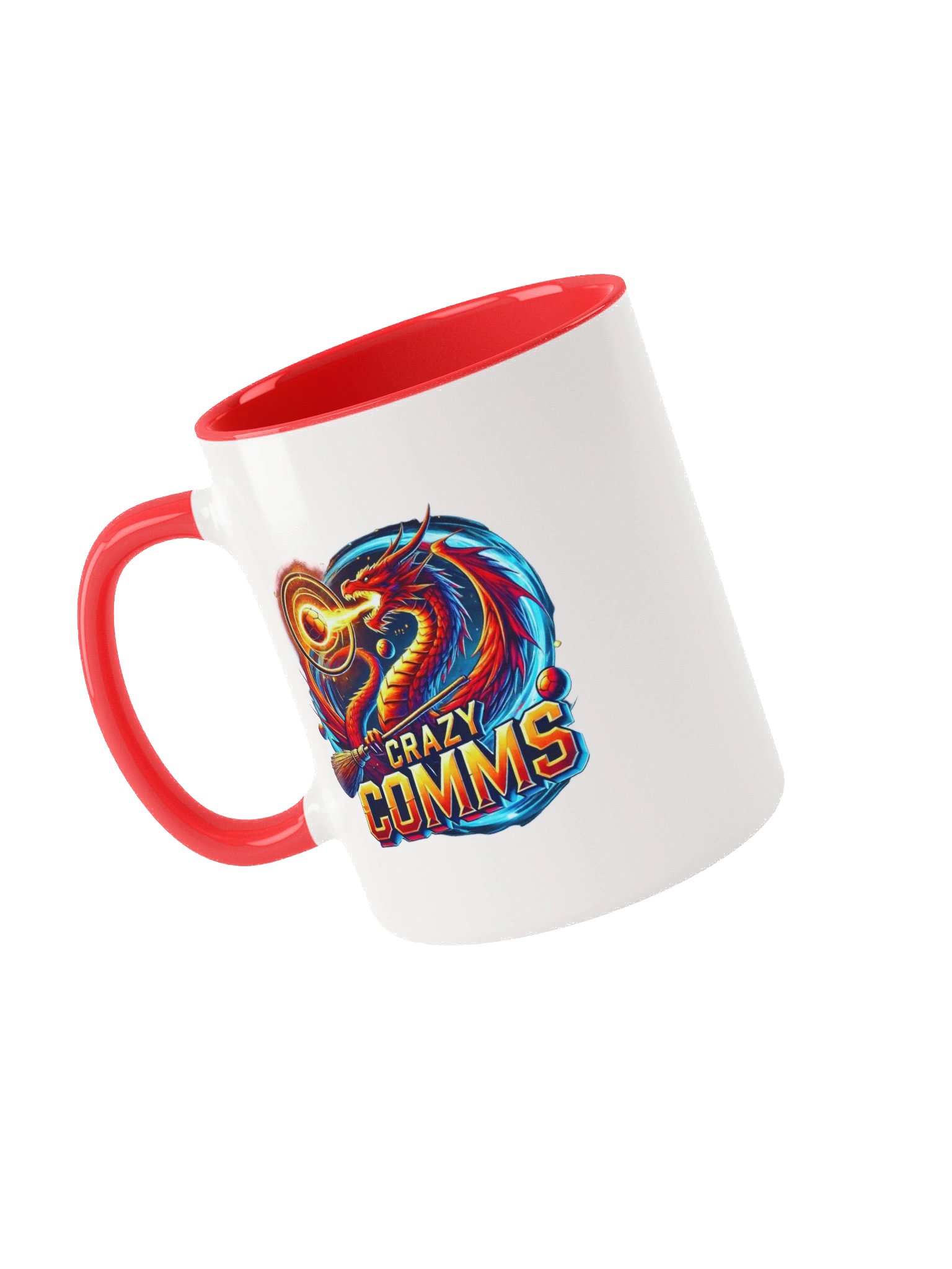 Crazy Comms Team Ceramic Mug with Color Inside product image (5)