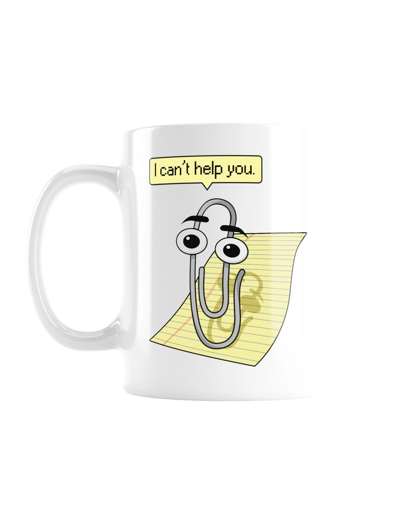 I Can’t Help You - MS Clippy Mug product image (2)